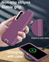 for Samsung Galaxy S23-Plus Case, with Screen Protector, Dust-Proof Port Cover, Full-Body Silicone Rubber Phone Case, Military Grade Drop-Proof Sh...