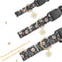 2 PCS Cotton Dog Collar Soft Cute Flower -3 Sizes Soft Nylon Puppy Collar Adjustable for Girl Female Small Medium Large Dogs… (Flower-4, M(13-18in...