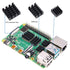 Raspberry Pi 4b Heatsink Kit Aluminum + Copper Pad Heat Sink Thermal Conductive Adhesive Tape for Cooling Cooler Raspberry Pi 4 Model B (8PCS)...
