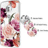 for Moto G7 Case, for Moto G7 Plus Case with Flowers, Slim Shockproof Clear Floral Pattern Soft Flexible TPU Back Phone Cover for Motorola Moto G7...