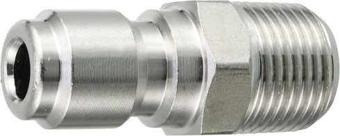 RIDGE WASHER Pressure Washer Adapter Set, 3/8 Inch Quick Connect to Male Thread Fitting, 5000PSI...