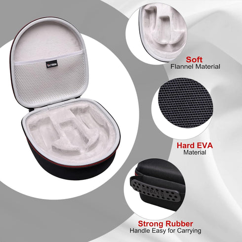 LTGEM Hard Case for BlueParrott B450-XT/B350-XT/S650-XT/B550-XT Noise Cancelling Bluetooth Headset...