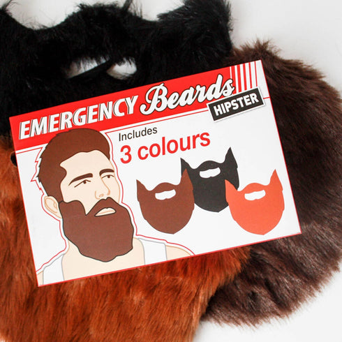 Gift Republic GR450025 Emergency Beards, Multicolor...
