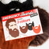 Gift Republic GR450025 Emergency Beards, Multicolor...