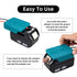 Power Wheel Adapter for Makita 18V Battery with Fuse & Switch & Wire terminals?Power Connector for Rc Car, Robotics, Rc Truck,DIY use, Work with f...