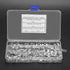 90Pcs T-Slot Nut Set, Premium Hardware Nuts with Plastic Storage Box Easy Installation T Nut Hardware Fastener for CNC Machines 3D Printers and Ro...