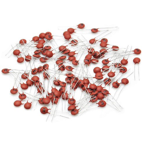 Gikfun 0.1Uf 50V 104 Ceramic Capacitor DIP for Arduino (Pack of 100pcs) EK1460...
