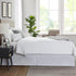 Nestl White Bed Skirt Queen Size - 14 Inch Drop Brushed Microfiber Skirts Hotel Quality Pleated Shrinkage & Fade Resistant...