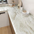 Grey/Gold Marble Contact Paper for Desk Top Marble Peel and Stick Wallpaper Modern Countertop Contact Paper Vinyl Waterproof Wallpaper for Kitchen...