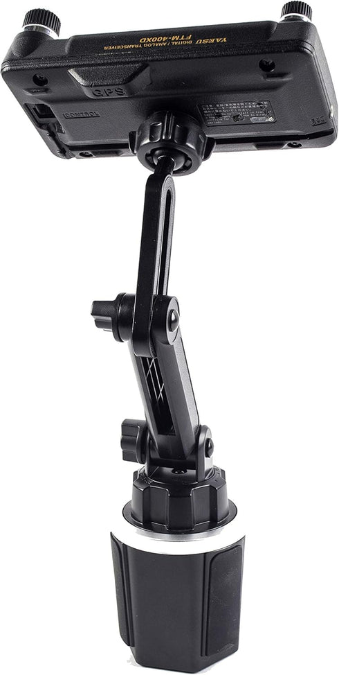 Lido Yaesu FTM-100 FTM-200 FTM-300 FTM-350 FTM-400 FTM-500 FT-891 Cup Holder Mount with Height Adjustment...