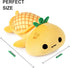 Onsoyours Turtle Plush Cute Pineapple Soft Stuffed Animal Turtle Plush Pillow, Tortoise Kawaii Pineapple Plushie Toy for Kids (Pineapple Turtle, 1...