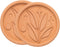 Goodful Brown Sugar Saver and Softener Disc with Elegant Leaf Design, Multiple Uses for Food Storage Containers, Reusable and Food Safe, Terracott...