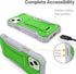 FITO for iPhone 13 Mini Case 5.4 Inch, Dual Layer Shockproof Heavy Duty Case with Screen Protector, Built in Kickstand (Green)...