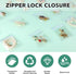 100 Pcs Small Plastic Bags,2.4''X3.1" Clear Plastic Jewelry Zip Bags,Mini Plastic Bags with Resealable Lock Seal Zipper,Small Ziplock Bags for Jew...