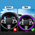 Car Steering Wheel Cover,Silicone Car Steering Wheel Protector,Universal Fit Automotive Steering Wheel Cover,Car Steering Wheel Protective Cover(P...