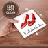 3dRose CST_108339_3 Its All About The Shoes Ceramic Tile Coasters, (Set of 4)...