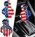 Gear Shift Cover 2PCS Shift Knob Hoodie Car Accessories for Women Men Car Decorations Gear Shifter Cute Gifts Cool Stuff -G...