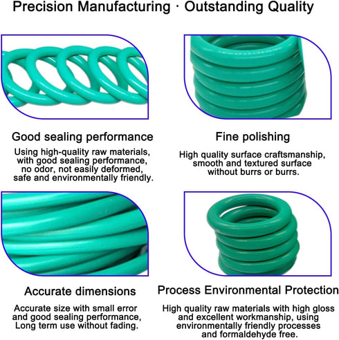 50PCS O-Ring Replacement, OEM#11105 Vehicle Oil Drain Plug Gasket, Wear Resistance Nitrile Rubber Automotive Petrol Pump Seal Accessories, Univers...