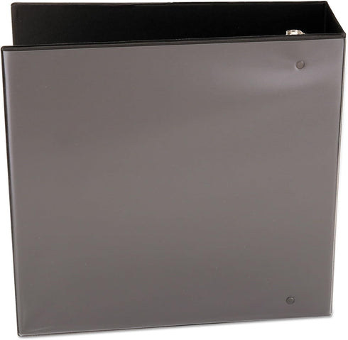 Universal 20995 Slant-Ring Economy View Binder, 4-Inch Capacity, Black...