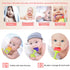 6 Pack Baby Teething Toys for Newborn Infant, BPA Free Freezer Safe Silicone Fruit Baby Teethers Soothe Babies Gums Set for Babies 0-6 Months 6-12...