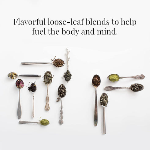 The Republic of Tea Ginger Peach Black Full-Leaf Loose Tea 3.5 oz Tin, Steeps 50 Cups | Caffeinated...