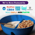 3 Pack - Just Crunch Anti-Soggy Cereal Bowl - Keeps Cereal Fresh & Crunchy | BPA Free | Microwave Safe | Ice Cream & Topping, Yogurt & Berries, Fr...