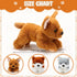 Skylety 3 Pcs 7.87 Inches Dog Stuffed Animal Plush Dog Soft Plush Dog Pillow Toy Fluffy Puppy Set for Christmas Girls Baby Kids Dog Party Favor Bi...