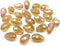 60PCS 8x12mm Crystal Glass Teardrop Beads, Vertical Hole Faceted Spacer Beads for DIY Jewelry Making...