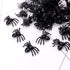 120 PCS Mini Fake Spider?Plastic Black Spider Toys, Simulated Insect Toys for Funny Prank Spider and Joke Halloween Party Supplies...