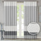 Madison Park Window Curtain Single Panel Faux Silk, Elegant Pleats, Rod Pocket Curtains for Living Room Privacy, Room Darkening Window Curtain for...