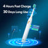 DADA-TECH Electric Toothbrush for Adults and Kids, Sonic Toothbrush Rechargeable with 9 Brush Heads, 5 Modes and 2 Minutes Smart Timer, 4Hours Cha...
