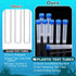12 Pcs Replacement Test Tubes for Aquarium Test Kits, 10ml Plastic Frozen Self Standing Test Tubes with Scale line for Aquarium Water Testing...