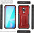ExoGuard for Moto G Play 2021 Case, Rubber Shockproof Full-Body Cover Case Built-in Screen Protector and Kickstand Compatible with Moto G Play 202...