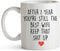 YouNique Designs 1 Year Anniversary Coffee Mug for Her, 11 Ounces, 1st Wedding Anniversary Cup For Wife, One Year, First Year, 1st Year (White)...