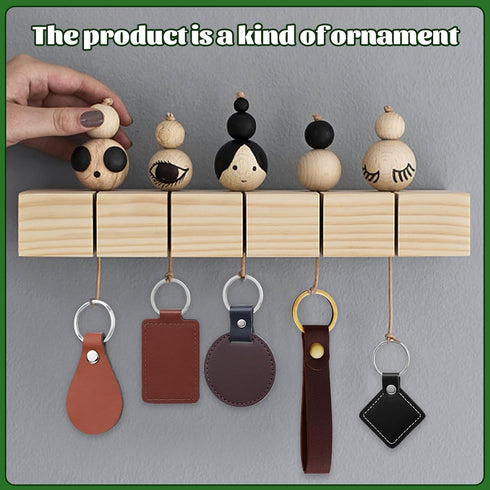 25 Pcs Leather Key Fob Kit, 5 Types PU Leather Key Fobs with Rivets and Keychain Ring, Diy Keychains Holder for Keychain Making Craft Working...