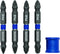 IRWIN Tools IMPACT Performance Series Double-Ended Screwdriver Power Bit, Phillips, 2 3/8-inch length, 5-Piece Set with Magnetic Screw Hold Attach...
