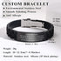 MEALGUET to My Brother Gift Bracelet, Inspirational Sentimental Message Engraved Silicone Wristband Bracelet to Mens Brother Brothers in Law Gradu...