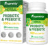 Probiotics for Women Men- 300 Billion CFU, 24 Strains Probiotics+15 Organic Herbs Prebiotics Blend, Pre and Probiotics, Probiotics for Digestive H...