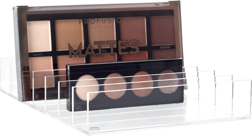 Mantello Makeup Palette Organizer, Eyeshadow Palette Organizer, Acrylic Eye Palette Organizer, Cash Holder for Cash Stuffing...