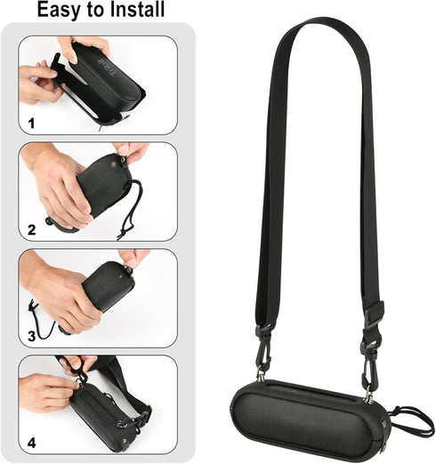 TXEsign Hard EVA Case Carrying Cover Compatible with Tribit Xsound Go Bluetooth Speaker, Protective Travel Carrying Case EVA Cover Portable Speake...