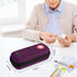 Epipen Medical Carrying Case, Hard Shell EVA Shock Absorption Travel Medication Organizer Bag Emergency Medical Pouch Holds 2 EpiPens, Asthma Inha...