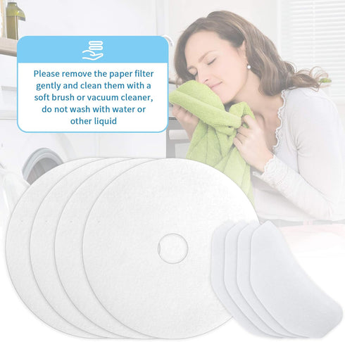Universal Cloth Dryer Exhaust Filters, Dryer Lint Filter Replacement, Include Exhaust Filters and Air Intake Filters, Compatible with Magic Chef, Sonya, Avant (20)