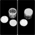 24Pack 6 oz Empty Plastic Jars with Lids - Clear, Wide Mouth, Airtight, Gift & Food Jars for Travel, Home, Kitchen & Slime Making...
