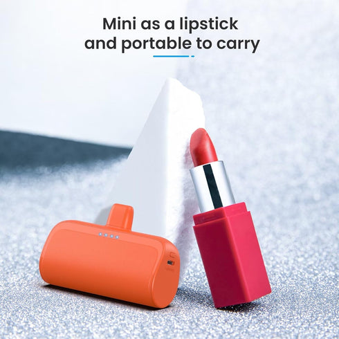 Mini Portable Charger Power Bank for iPhone,5200mAh Portable Phone Charger, Ultra-Compact PD Fast Charging Battery Pack Compatible with iPhone 14/...