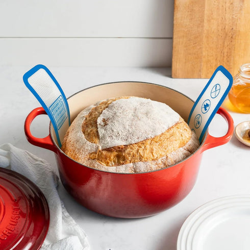 Silicone Bread Sling, Silicone Baking Mat for Dutch Oven Non-stick Baking Mat With Extra Long Handles Reusable Non-Stick Baking MatSuit...