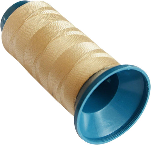 Hair Weaving Thread with C/J/I/T Needles 1500 Yards 210 D Strength Polyester Thread Sewing Thread for Making Wigs Hair Extension Kit (Blonde)...