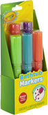 Crayola Taste Beauty Bathtub Markers, Washable Markers for Baths in Green, Red, Blue, Purple, and Orange...
