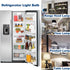 KEI D34L Refrigerator Bulb AC100-265V 3.5W Fridge Light Bulb Replacement, 4W LED Bulb E26 Medium Base Bright Lamp for 40W-60W Freezer Appliance Li...