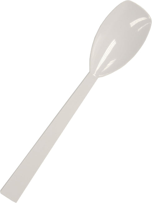 Party Essentials 12 Count Hard Plastic Serving Spoons, 9.5-Inch, White...