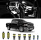 9pcs Ram Interior LED Lights Kit Ultra Bright White LED Replacement Bulbs for 2009 2010 2011 2012 2013 2014 2015 2016 2017 2018 2019 2020 2021 202...